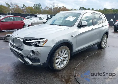 2017 BMW X3 xDrive28I z USA, uszkodzony, nr VIN 5UXWX9C56H0T15932